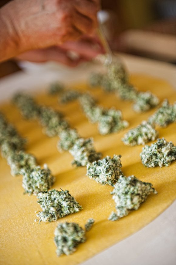 RAVIOLI RICOTTA E SPINACI FATTI IN CASA