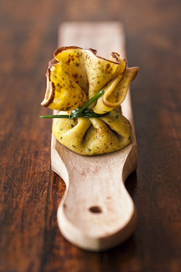 CREPÉS AL PESTO RIPIENE